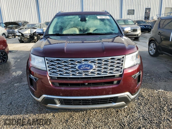2019 Ford Explorer Platinum z VIN 1FM5K8HT2KGA21256, wystawiony jako Copart lot #45813805 z przebiegiem 84 165 mil mil oraz Nie do naprawy • Non repairable. Historia ofert i sprzedaży dostępna na DreamBid. Obrazek 5.