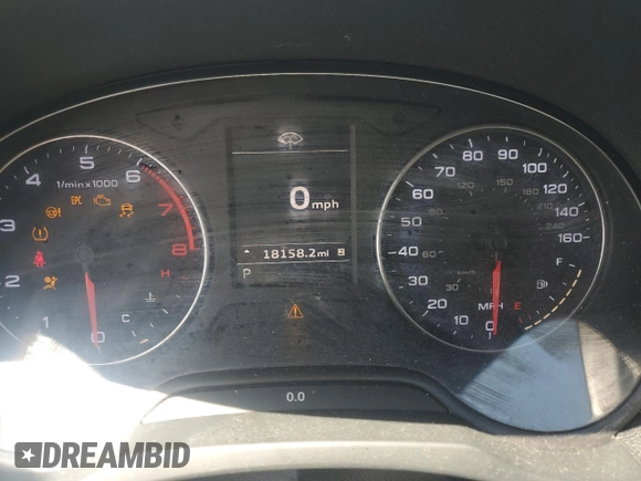 2015 Audi A3 Premium with VIN WAUACGFF5F1084672, listed as a Copart auction lot 55898775 with Not provided miles and Salvage title. Bid and sale history available at DreamBid. Image 9.