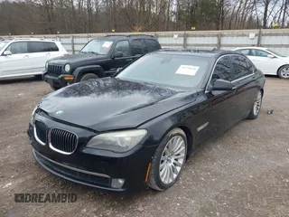 2010 BMW 7 Series 750Li with VIN WBAKB8C56ACY63956, listed as a IAAI auction lot 41276618 with 116,213 mi miles. Bid and sale history available at carsss.com. Image 2.