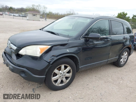 2007 Honda CR-V EX-L with VIN JHLRE38737C045912, listed as a IAAI auction lot 42152130 with 240,934 mi miles and . Bid and sale history available at carsss.com. Image 2.