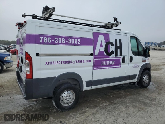 2018 Ram ProMaster Cargo with VIN 3C6TRVAG9JE147302, listed as a Copart auction lot 43980375 with 100,841 mi miles and . Bid and sale history available at DreamBid. Image 3.