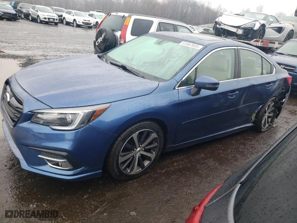 2019 Subaru Legacy Limited with VIN 4S3BNAN64K3025904, listed as a Copart auction lot 51567935 with 38,624 mi miles and Salvage Title. Bid and sale history available at carsss.com. Image 1.