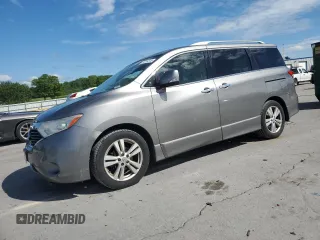 2013 Nissan Quest SV with VIN JN8AE2KP5D9070336, listed as a Copart auction lot 54724515 with 144,045 mi miles and Clean Title. Bid and sale history available at carsss.com. Image 1.