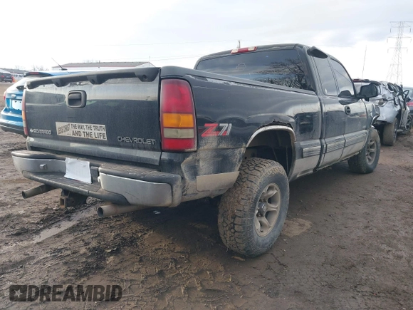 1999 Chevrolet Silverado 1500 LT with VIN 2GCEK19T6X1256127, listed as a IAAI auction lot 41747542 with 165,721 mi miles and . Bid and sale history available at DreamBid. Image 4.