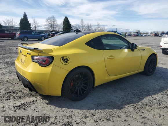 2017 Subaru BRZ Limited with VIN JF1ZCAC14H9601577, listed as a Copart auction lot 50270595 with 80,768 mi miles and Salvage title. Bid and sale history available at DreamBid. Image 3.