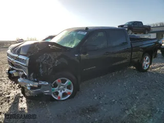 2014 Chevrolet Silverado 1500 LT with VIN 3GCUKREH4EG291460, listed as a Copart auction lot 49816194 with 164,268 mi miles and Salvage Title. Bid and sale history available at carsss.com. Image 1.