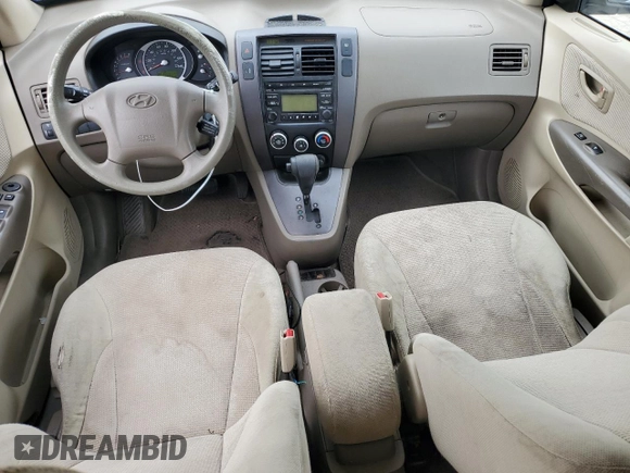 2008 Hyundai Tucson GLS with VIN KM8JM12B08U870022, listed as a Copart auction lot 74515504 with 200,653 mi miles and Salvage Title. Bid and sale history available at carsss.com. Image 8.