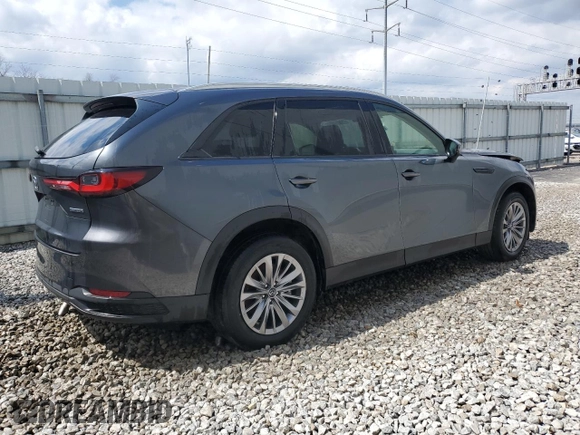 2024 Mazda CX-90 Preferred Plus with VIN JM3KKCHD5R1153256, listed as a Copart auction lot 52702945 with Not Provided miles and Non Repairable. Bid and sale history available at DreamBid. Image 3.