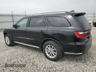 2024 Dodge Durango SXT with VIN 1C4RDHAG9RC131560, listed as a Copart auction lot 48574175 with 29,155 mi miles and Clean title. Bid and sale history available at DreamBid. Image 2.
