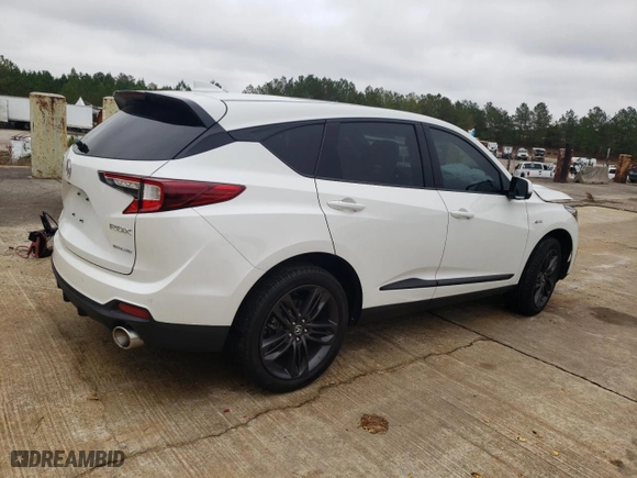 2020 Acura RDX w/A-Spec Pkg with VIN 5J8TC2H60LL030449, listed as a Copart auction lot 70496492 with 36,762 mi miles. Bid and sale history available at carsss.com. Image 3.