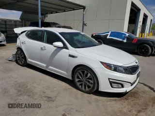 2015 Kia Optima SX Turbo with VIN 5XXGR4A6XFG508174, listed as a Copart auction lot 55863945 with 38,794 mi miles and Salvage title. Bid and sale history available at DreamBid. Image 4.