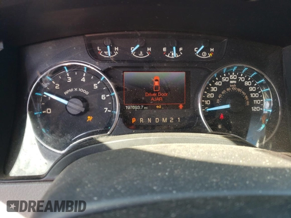 2012 Ford F-150 XL with VIN 1FTFW1ET0CFA28822, listed as a Copart auction lot 49994985 with 197,693 mi miles and Salvage Title. Bid and sale history available at carsss.com. Image 9.