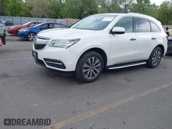2014 Acura MDX Technology with VIN 5FRYD4H41EB015622, listed as a IAAI auction lot 42185207 with 117,532 mi miles and . Bid and sale history available at DreamBid. Image 17.