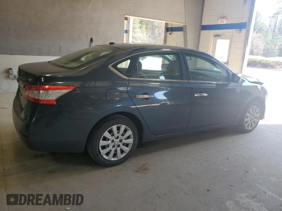 2013 Nissan Sentra FE+ S with VIN 3N1AB7AP7DL694832, listed as a Copart auction lot 48826815 with 85,397 mi miles and Clean Title. Bid and sale history available at DreamBid. Image 3.