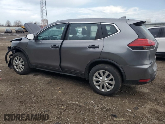 2017 Nissan Rogue S with VIN KNMAT2MV2HP516067, listed as a Copart auction lot 50984915 with 202,168 mi miles and Salvage Title. Bid and sale history available at carsss.com. Image 2.