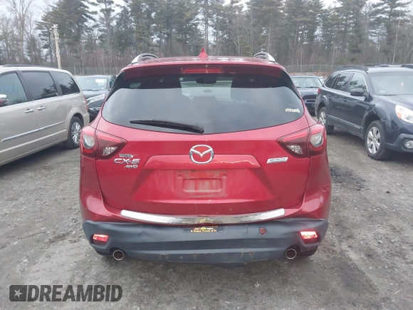 2016 Mazda CX-5 Grand Touring with VIN JM3KE4DY6G0740347, listed as a IAAI auction lot 41101437 with 81,586 mi miles. Bid and sale history available at carsss.com. Image 17.