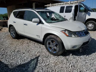 2004 Nissan Murano SL with VIN JN8AZ08T54W210416, listed as a Copart auction lot 52399365 with Not Provided miles and Salvage Title. Bid and sale history available at DreamBid. Image 4.