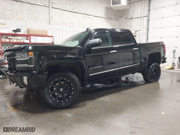 2017 Chevrolet Silverado 1500 LTZ with VIN 3GCUKSEJ0HG125127, listed as a IAAI auction lot 41764046 with 1 mi miles. Bid and sale history available at carsss.com. Image 17.
