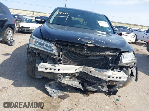 2014 Acura MDX with VIN 5FRYD3H28EB004674, listed as a IAAI auction lot 41564414 with 186,220 mi miles. Bid and sale history available at carsss.com. Image 6.