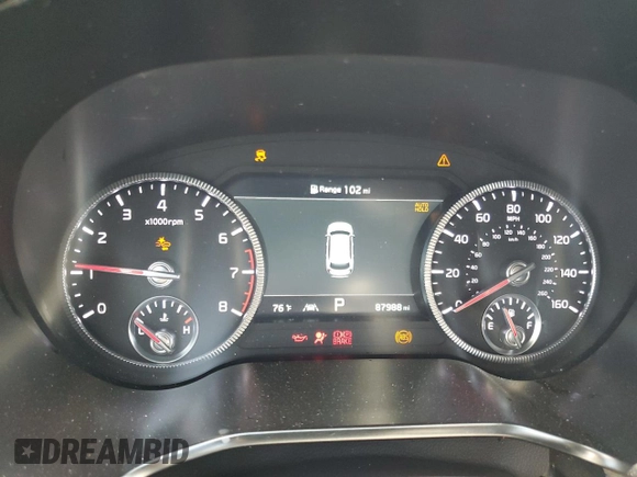 2020 Kia Telluride SX with VIN 5XYP5DHC9LG034071, listed as a Copart auction lot 59807355 with 87,988 mi miles and Salvage title. Bid and sale history available at DreamBid. Image 9.