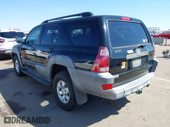 2003 Toyota 4Runner SR5 with VIN JTEZT14R030007432, listed as a IAAI auction lot 41850284 with 174,108 mi miles. Bid and sale history available at carsss.com. Image 3.