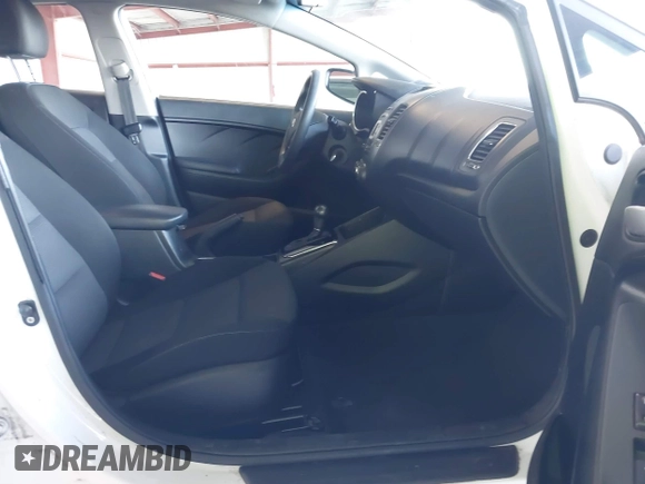 2017 Kia Forte LX with VIN 3KPFK4A7XHE045344, listed as a IAAI auction lot 41542757 with 201,944 mi miles. Bid and sale history available at carsss.com. Image 5.