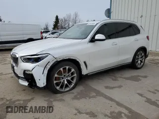 2019 BMW X5 xDrive40i with VIN 5UXCR6C55KLL40886, listed as a Copart auction lot 52337955 with 48,961 mi miles and Clean Title. Bid and sale history available at carsss.com. Image 1.