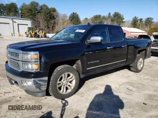 2014 Chevrolet Silverado 1500 LTZ with VIN 1GCVKSEC8EZ243668, listed as a Copart auction lot 48626355 with 163,054 mi miles and Clean Title. Bid and sale history available at DreamBid. Image 1.