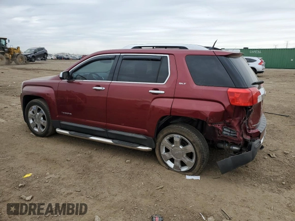 2010 GMC Terrain SLT-2 with VIN 2CTFLHEY6A6410930, listed as a Copart auction lot 52187615 with 103,102 mi miles and Salvage Title. Bid and sale history available at carsss.com. Image 2.