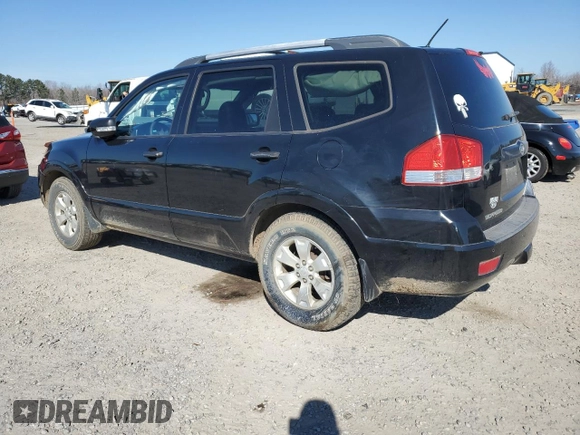 2009 Kia Borrego LX with VIN KNDJH741295020453, listed as a Copart auction lot 43809965 with 188,077 mi miles and Salvage Title. Bid and sale history available at DreamBid. Image 2.