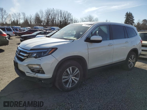 2016 Honda Pilot EX-L with VIN 5FNYF6H7XGB057842, listed as a Copart auction lot 47133655 with 115,876 mi miles and Salvage Title. Bid and sale history available at carsss.com. Image 1.