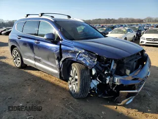 2022 Hyundai Santa Fe Calligraphy with VIN 5NMS54AL6NH428835, listed as a Copart auction lot 86538484 with 34,154 mi miles and Salvage Title. Bid and sale history available at carsss.com. Image 4.