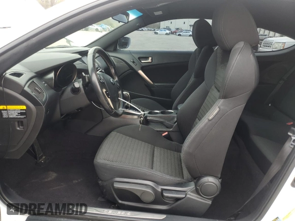 2013 Hyundai Genesis Coupe R-Spec with VIN KMHHT6KD9DU109502, listed as a Copart auction lot 52364895 with 98,387 mi miles and Salvage title. Bid and sale history available at DreamBid. Image 7.