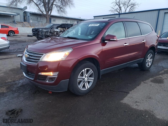 2015 Chevrolet Traverse LT with VIN 1GNKRGKD4FJ234238, listed as a Copart auction lot 84156094 with 133,503 mi miles and Salvage Title. Bid and sale history available at carsss.com. Image 1.