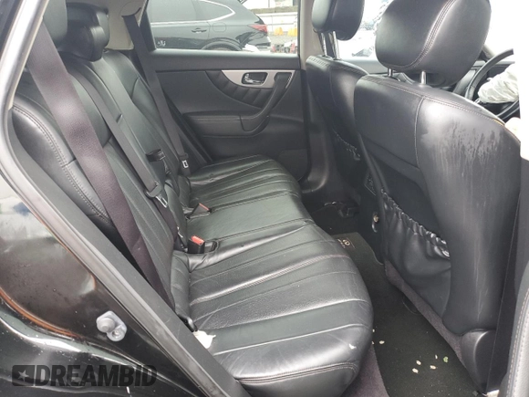 2015 Infiniti QX70 with VIN JN8CS1MW0FM482227, listed as a Copart auction lot 56796535 with 139,531 mi miles and Salvage title. Bid and sale history available at DreamBid. Image 11.