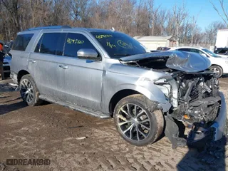 2023 Ford Expedition Limited with VIN 1FMJU2A80PEA15017, listed as a IAAI auction lot 41292667 with 52,606 mi miles. Bid and sale history available at carsss.com. Image 1.