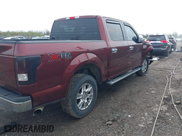 2016 Ford F-150 XLT with VIN 1FTEW1EF2GFD23058, listed as a IAAI auction lot 41930401 with 133,832 mi miles and . Bid and sale history available at carsss.com. Image 4.