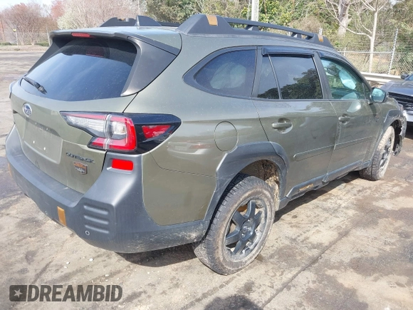 2022 Subaru Outback Wilderness with VIN 4S4BTGUD7N3127495, listed as a IAAI auction lot 41791901 with 105,588 mi miles and . Bid and sale history available at DreamBid. Image 4.