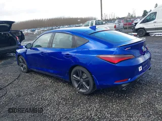 2023 Acura Integra w/A-Spec Package with VIN 19UDE4H31PA007411, listed as a IAAI auction lot 41778485 with 23,170 mi miles and . Bid and sale history available at DreamBid. Image 3.