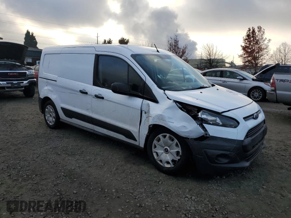 2018 Ford Transit Connect XL with VIN NM0LE7E75J1357681, listed as a Copart auction lot 82233674 with 90,725 mi miles and Salvage title. Bid and sale history available at DreamBid. Image 4.