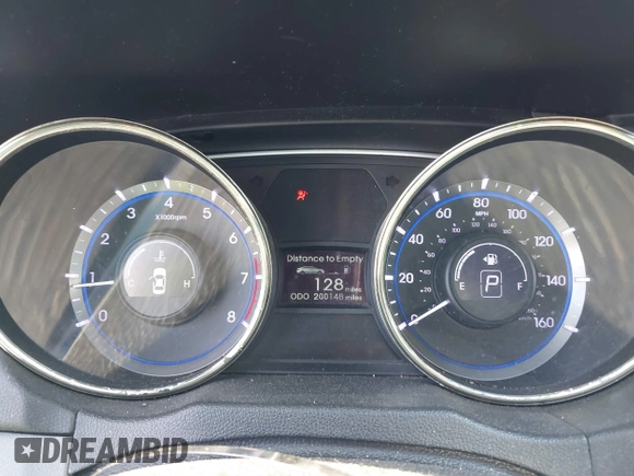 2012 Hyundai Sonata SE with VIN 5NPEC4ABXCH419372, listed as a IAAI auction lot 41877523 with 200,148 mi miles and . Bid and sale history available at carsss.com. Image 7.