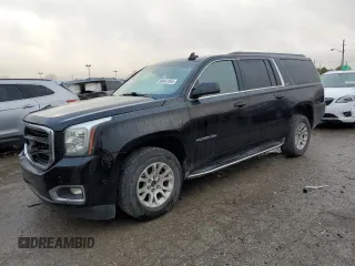 2017 GMC Yukon XL SLE with VIN 1GKS2FKC4HR213641, listed as a Copart auction lot 80441354 with 157,522 mi miles and Salvage Title. Bid and sale history available at carsss.com. Image 1.