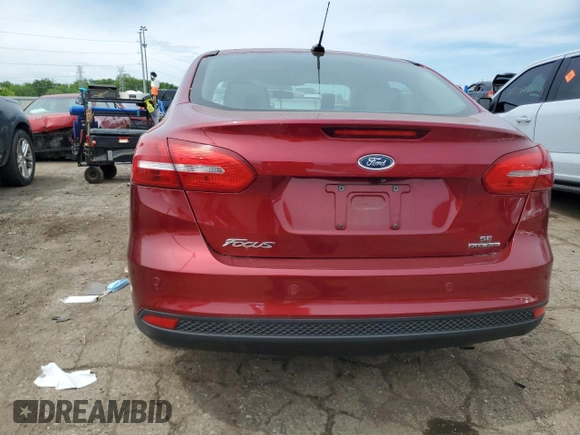 2016 Ford Focus SE with VIN 1FADP3F22GL235697, listed as a Copart auction lot 59081445 with Not provided miles and Clean title. Bid and sale history available at DreamBid. Image 6.