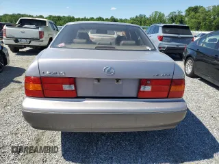 1998 Lexus LS 400 z VIN JT8BH28F5W0134712, wystawiony jako Copart lot #55626005 z przebiegiem 152 358 mil mil oraz Szkoda całkowita • Salvage title. Historia ofert i sprzedaży dostępna na DreamBid. Obrazek 6.
