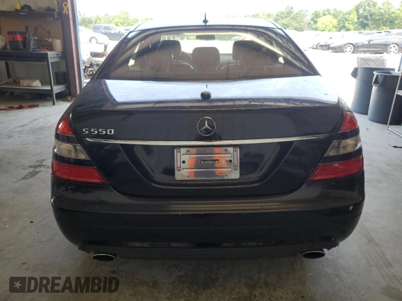 2007 Mercedes-Benz S 550 with VIN WDDNG71XX7A084165, listed as a Copart auction lot 62303985 with 79,366 mi miles and Clean title. Bid and sale history available at DreamBid. Image 6.