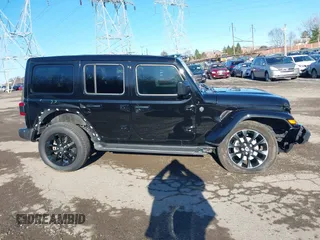2024 Jeep Wrangler Sahara with VIN 1C4RJXP62RW126989, listed as a IAAI auction lot 41816525 with 11,241 mi miles and . Bid and sale history available at DreamBid. Image 14.