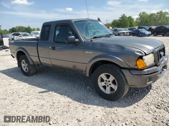 2005 Ford Ranger XL z VIN 1FTZR15EX5PA47221, wystawiony jako Copart lot #57262855 z przebiegiem 222 300 mil mil oraz Szkoda całkowita • Salvage title. Historia ofert i sprzedaży dostępna na DreamBid. Obrazek 4.