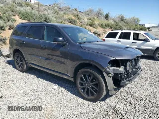 2018 Dodge Durango GT z VIN 1C4RDJDG4JC369274, wystawiony jako Copart lot #59345585 z przebiegiem 56 813 mil mil oraz Szkoda całkowita • Salvage title. Historia ofert i sprzedaży dostępna na DreamBid. Obrazek 4.