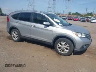 2012 Honda CR-V EX-L with VIN JHLRM4H75CC007326, listed as a IAAI auction lot 42152705 with 161,290 mi miles. Bid and sale history available at carsss.com. Image 1.