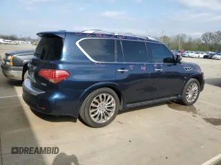 2015 Infiniti QX80 z VIN JN8AZ2NE2F9080582, wystawiony jako Copart lot #53046475 z przebiegiem 172 209 mil mil oraz Szkody całkowita. Historia ofert i sprzedaży dostępna na DreamBid. Obrazek 3.